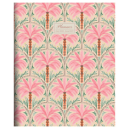 2026-2027, TF Publishing  Exotic Palms Large Monthly Planner, 11" x 9", July 2026 to June 2027
