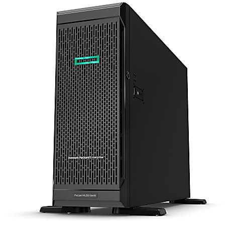 HPE ProLiant ML350 Gen10 High Performance - Server - tower - 4U - 2-way - 1 x Xeon Gold 5218 / 2.3 GHz - RAM 32 GB - SAS - hot-swap 2.5" bay(s) - no HDD - Gigabit Ethernet - monitor: none