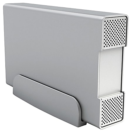 Macally Aluminum Enclosure For 3.5" SATA Hard Drive, USB 3.0 Interface