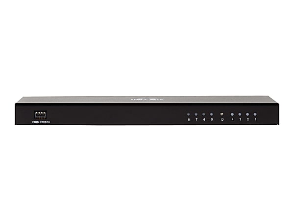 Eaton Tripp Lite series HDMI Splitter 8-Port 4K @ 60Hz HDMI HDCP 2.2 EDID Management - Video/audio splitter - 8 x HDMI - desktop, rack-mountable