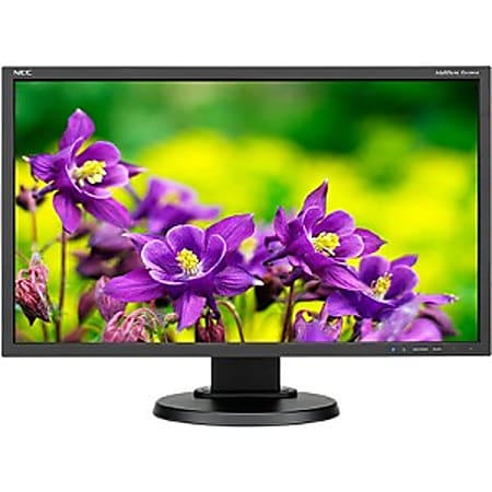 NEC Display MultiSync E243WMI-BK 24" LED LCD Monitor - 16:9 - 5 ms