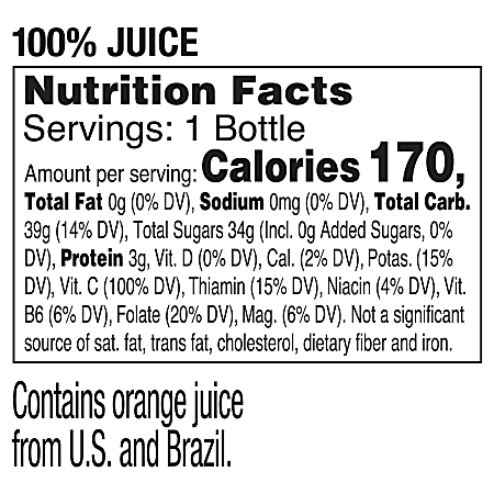 Tropicana 100 Orange Juice 12 Oz Pack Of 12 Bottles - ODP Business