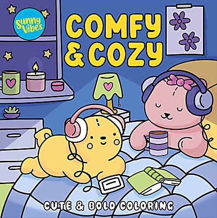 Kidsbooks Publishing Comfy & Cozy Coloring Book, Total Qty 1