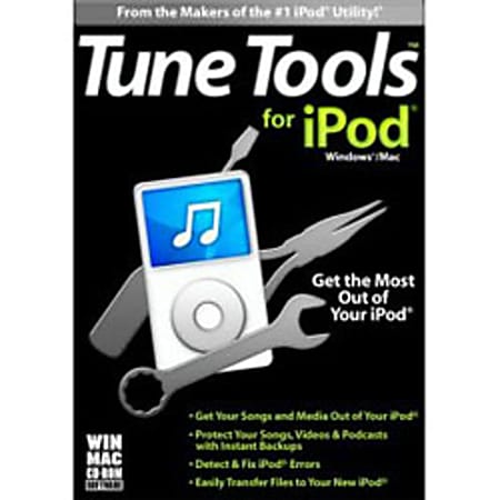 Tune Tools For iPod®, For PC/Mac, Traditional Disc