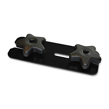 Lorell® Quick Align Training Table Connector, Black