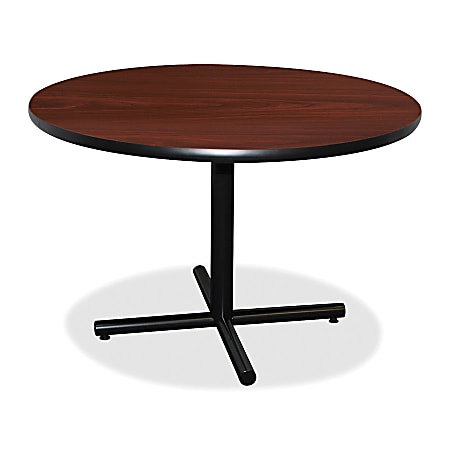 Lorell Hospitality Breakroom Table Top - Round Top - 1.25" Table Top Thickness x 36" Table Top Diameter - Assembly Required