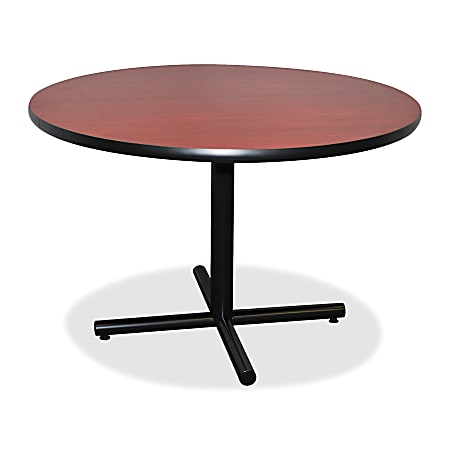 Lorell Hospitality Breakroom Table Top - Round Top - 1.25" Table Top Thickness x 42" Table Top Diameter - Assembly Required