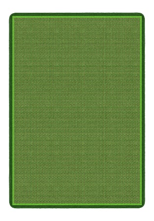 Flagship Carpets All Over Weave Area Rug, 6' x 8-1/3', Green