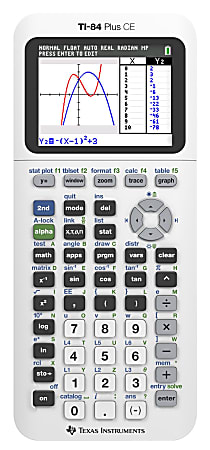 Texas Instruments TI-84 Plus CE Handheld Graphing Calculator,