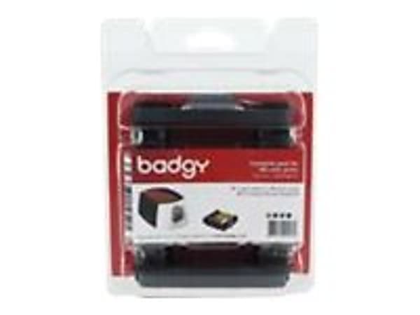 Badgy Full kit - YMCKO - print ribbon