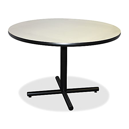 Lorell Hospitality Breakroom Table Top - Round Top - 1.25" Table Top Thickness x 42" Table Top Diameter - Assembly Required