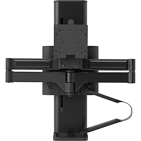 Ergotron TRACE Desk Mount for Monitor, LCD Display - Matte Black - 1 Display(s) Supported - 38" Screen Support - 21.61 lb Load Capacity - 75 x 75, 100 x 100