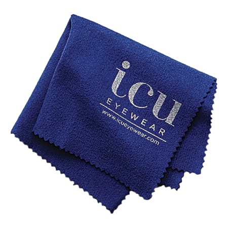 ICU Microfiber Cleaning Cloth, Blue