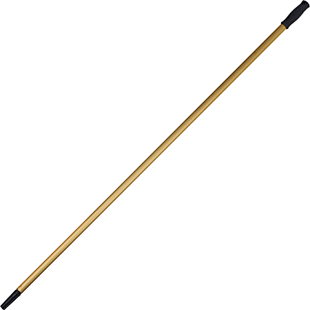 Ettore Utility Handle for Squeegee - 60" Length - 1.25" Diameter - Gold - Aluminum - 1 Each