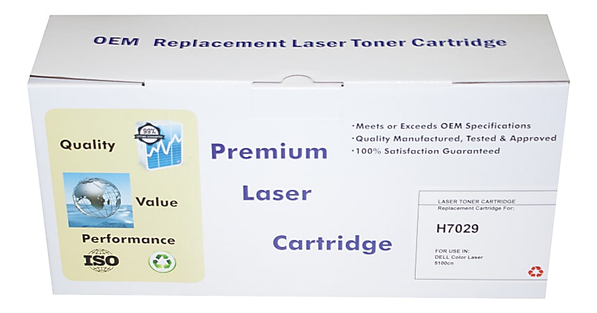 M&A Global Remanufactured Cyan Toner Cartridge Replacement