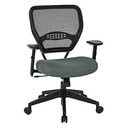 Office Star™ Professional Ergonomic Mid-Back AirGrid Managers Chair, Gray