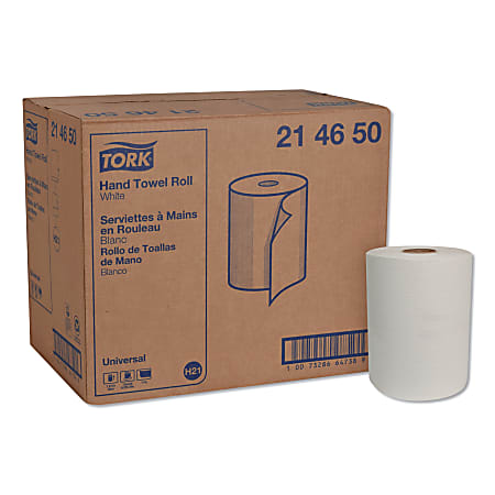 Tork® Hardwound 1-Ply Paper Towels, Pack Of 12 Rolls