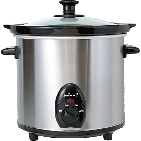 Brentwood Select SC-157W 7 Quart Slow Cooker, White - Brentwood Appliances