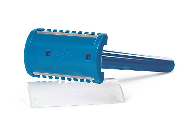 Medline Double-Sided Nonsterile Shave Prep Razors, Blue, Pack Of 100