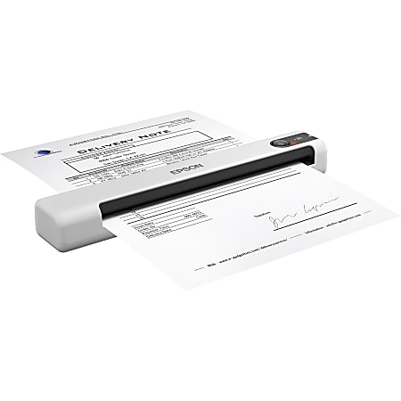 Epson DS 70 Portable Document Scanner 1.3 H x 10.7 W x 1.9 D B11B252202 -  Office Depot