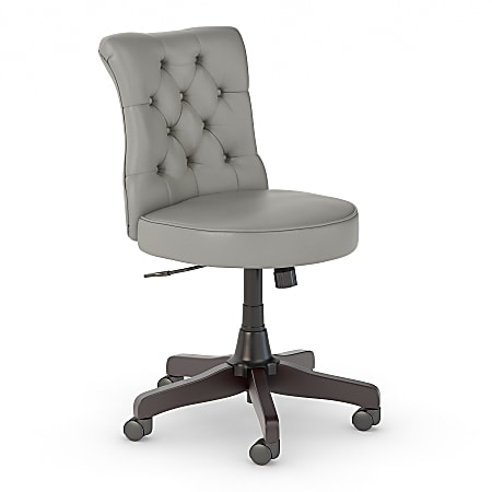 Bush Business Furniture Arden Lane Mid Back Office Chair Light Gray Standard Delivery Office Depot