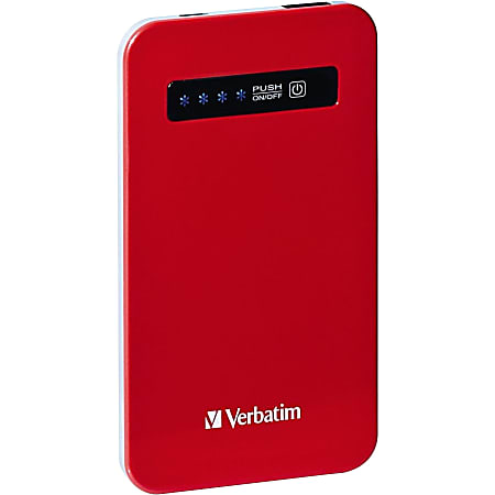 Verbatim Ultra-Slim Power Pack, 4200mAh - Red