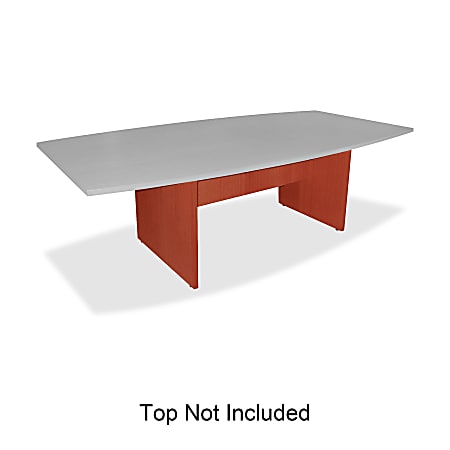 Lorell® 3-Leg Conference Table Base, For 8'W Top, Cherry