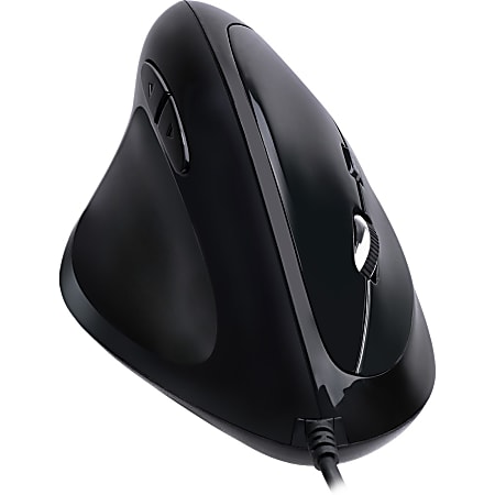 Adesso® iMouse E7 USB Programmable Vertical Ergonomic Left-Handed Optical Mouse