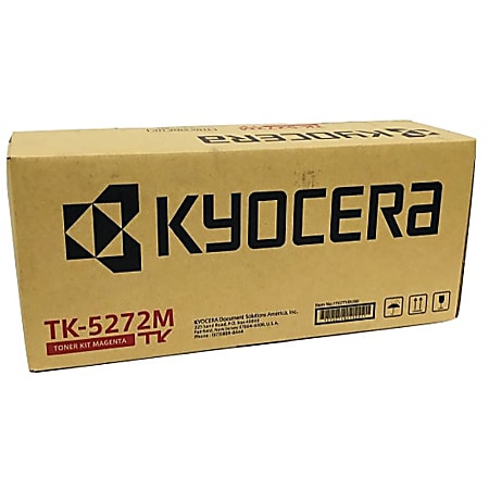 Kyocera TK-5272M Original Laser Toner Cartridge - Magenta - 1 Each - 6000 Pages