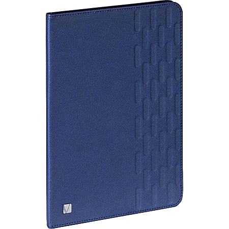 Verbatim Folio Expressions Case for iPad Air - Metro Blue - Scratch Resistant Interior, Scuff Resistant Interior, Wear Resistant Interior, Tear Resistant Interior - Blue Metro"