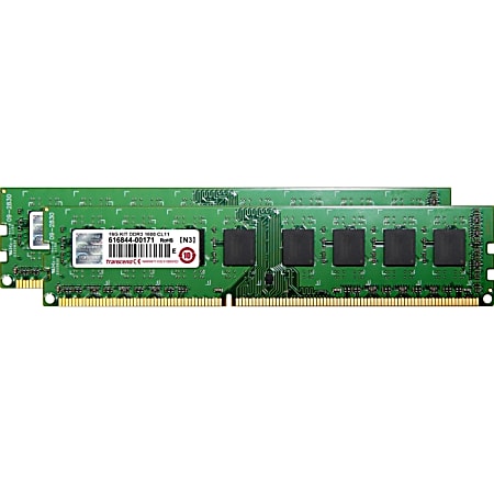 Transcend DDR3 Memory 240Pin Long-DIMM DDR3-1600 Dual Channel Kit