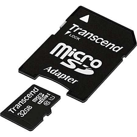 Transcend Premium 32 GB Class 10/UHS-I microSDHC - 90 MB/s Read - 25 MB/s Write