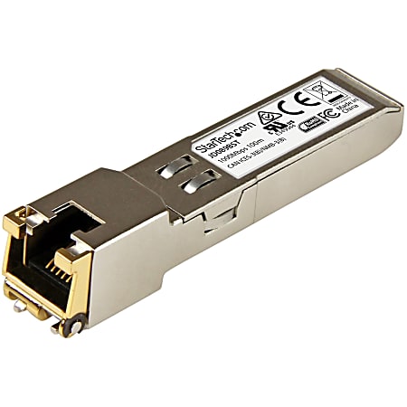 StarTech.com HP JD089B Compatible SFP Module - 10/100/1000BASE-TX Copper SFP Transceiver