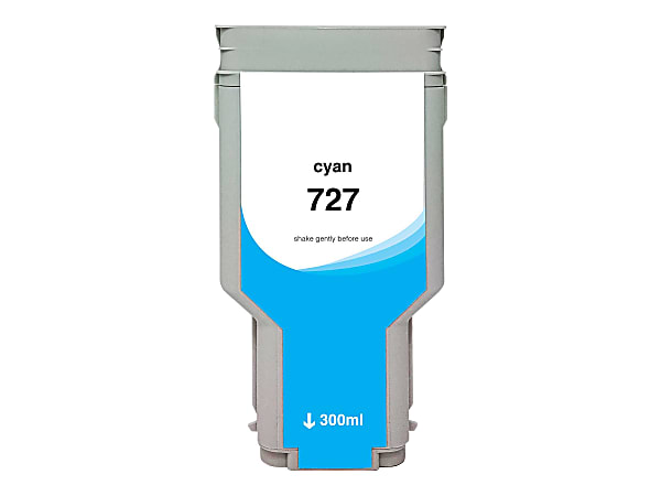 Clover Imaging Group - 300 ml - High Yield - cyan - compatible - ink cartridge (alternative for: HP 727) -  - WH727XLC