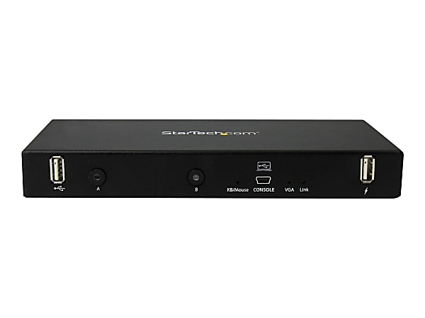StarTech.com 2-port KVM Console Adapter - Laptop-to-Server - Rackmount Crash Cart Adapter - 2 Computer(s) - SV231USBLC