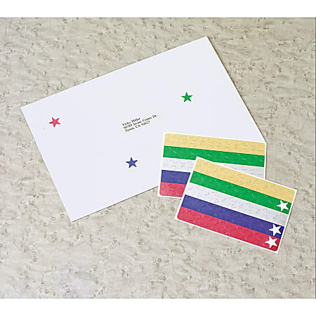 Avery® Foil Stars, 1/2", Assorted, Pack of 440