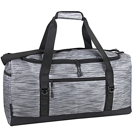 Summit Ridge Weekender Duffel Bag With Shoe Compartment, Gray