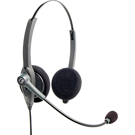 VXi Passport 21G Headset - Stereo - Quick Disconnect - Wired - Over-the-head - Binaural - Semi-open - Noise Cancelling Microphone