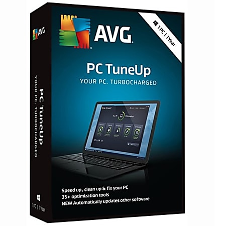 AVG PC TuneUp 2019, 1 PC, 1-Year