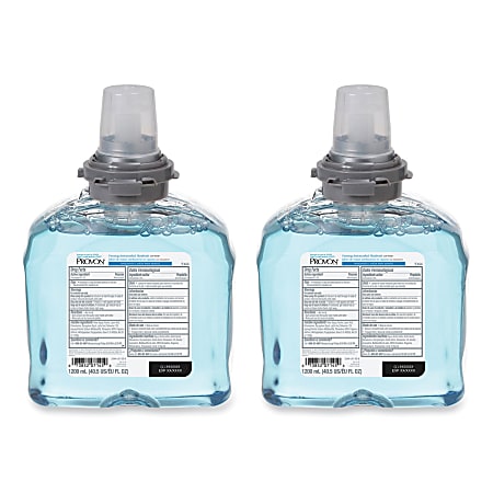 PROVON® Foaming Antimicrobial Handwash with PCMX Refill, For TFX Dispenser, Floral Scent, 1,200 mL, 2/Carton