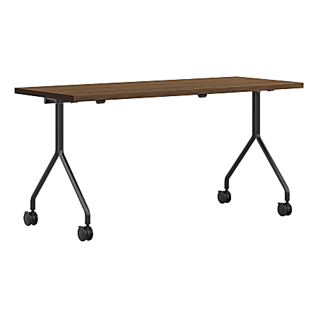 HON Between Nesting Table, 29"H x 72"W x 30"D, Brown/Black