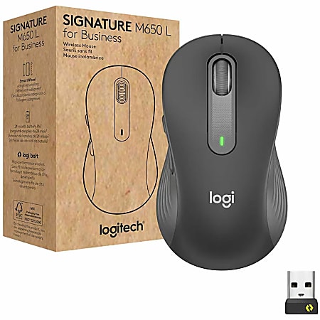 Logitech Signature M650 for Business Wireless Mouse,  - 910006272