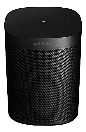 Sonos One Smart Speaker, Black, ONEG1US1BLK