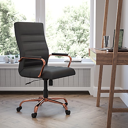 Flash Furniture LeatherSoft Faux Leather High Back Office Chair