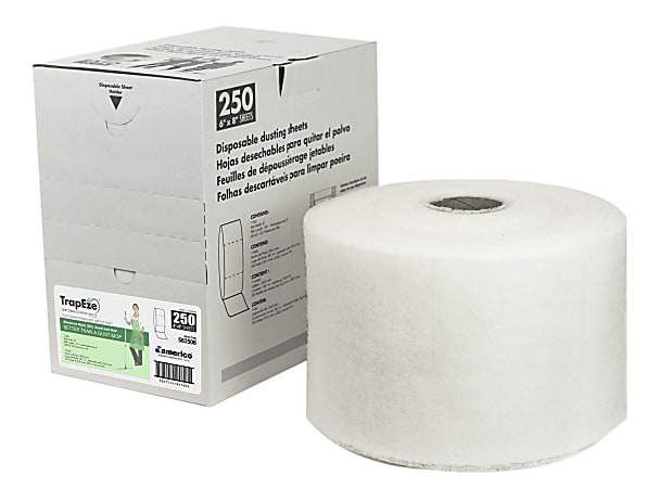 Americo® TrapEze® Disposable Dusting Sheets, 6" x 8"