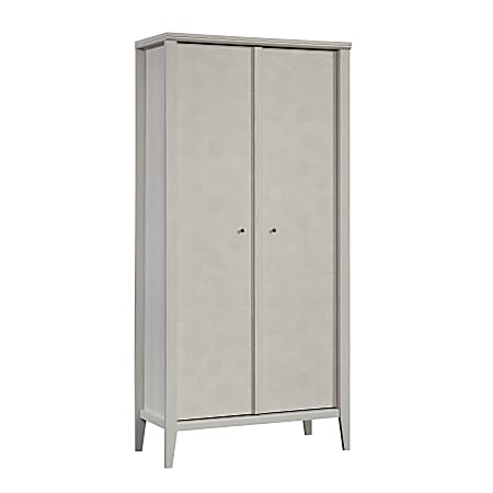 Sauder® Larkin Ledge 35"W 2-Door Storage Cabinet, Glacier Oak