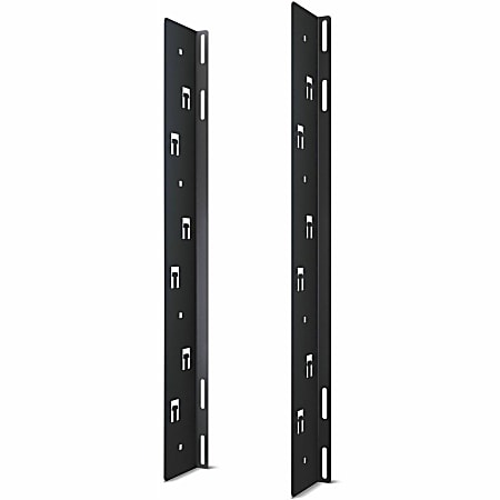 APC by Schneider Electric Cable Divider/Organizer - Cable Organizer - Black - 1 Each