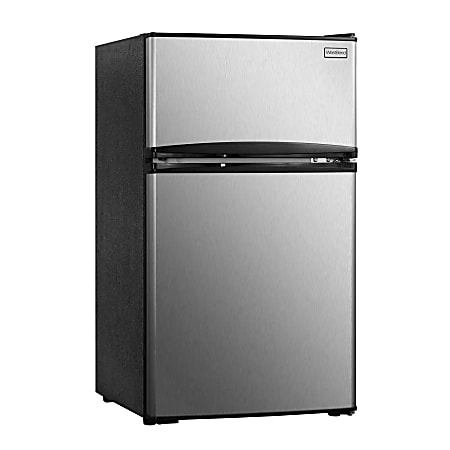 West Bend 3.1 Cu. Ft. Compact Refrigerator, Silver