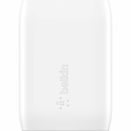 Belkin 30W USB-C PD 3.0 PPS Wall Charger + 3.3ft USB-C to USB-C Cable - Fast Charging - White - 30 W - White