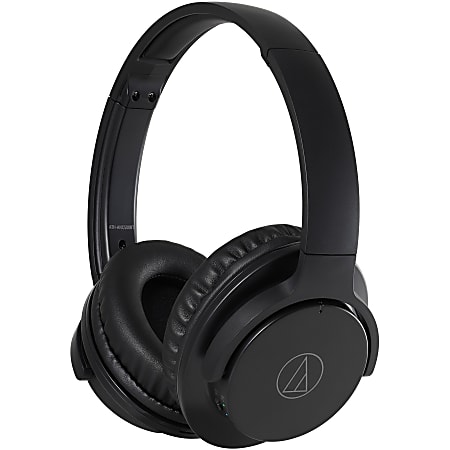 Audio-Technica QuietPoint Wireless Active Noise-Cancelling Headphones - Black
